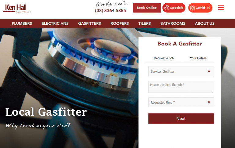 Adelaide Gasfitters Ken Hall Gasfitters 768x485